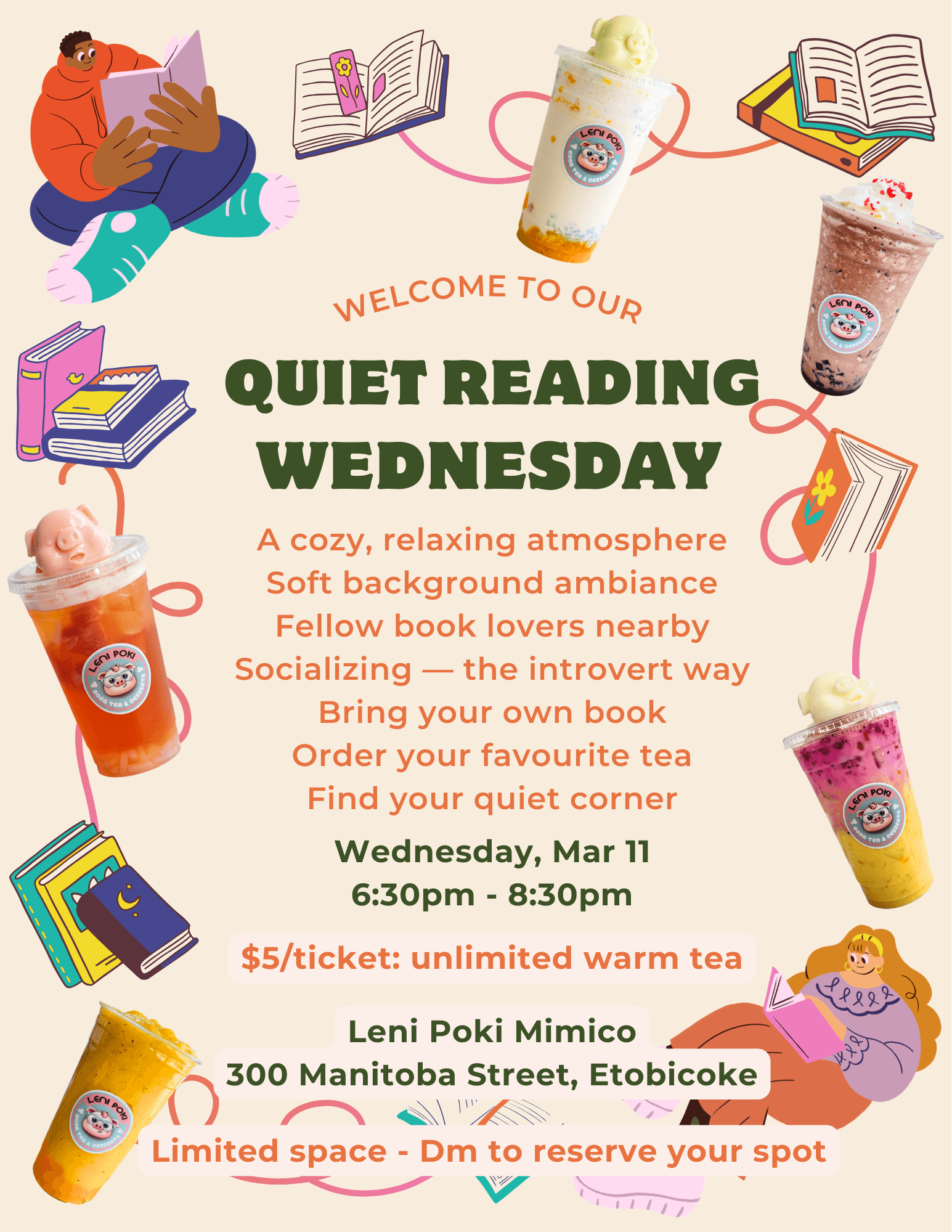 Mar 18 - Quiet Reading Wednesday